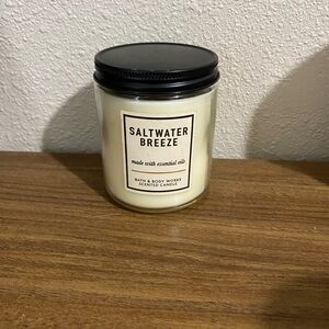 Bath & Body Works Saltwater Breeze Single Wick Candle